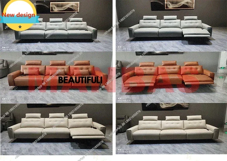 C139 Genuine Leather Recliner Sofa Italian Leather Couch Sectional Sofa Set with Executive Chair Electric Recliner Chairs
C139 Genuine Leather Recliner Sofa Italian Leather Couch Sectional Sofa Set with Executive Chair Electric Recliner Chairs