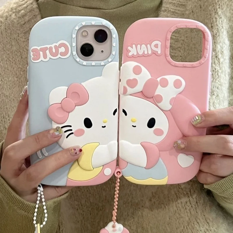 Sanrio Kawaii Anime Hello Kitty Soft Glue Mobile Phone Case Cute Sweet My Melody Cartoon Accessory Lovely Gifts for Girls
Sanrio Kawaii Anime Hello Kitty Soft Glue Mobile Phone Case Cute Sweet My Melody Cartoon Accessory Lovely Gifts for Girls