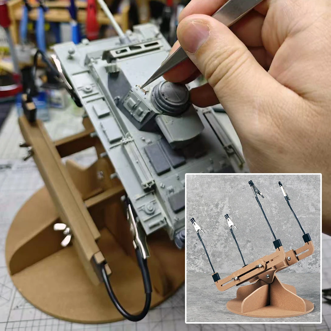tank model Building Berth jig Assemble plastic scale model kit making tool adjustable Display Making Painting Stand 1/35/48/72
tank model Building Berth jig Assemble plastic scale model kit making tool adjustable Display Making Painting Stand 1/35/48/72