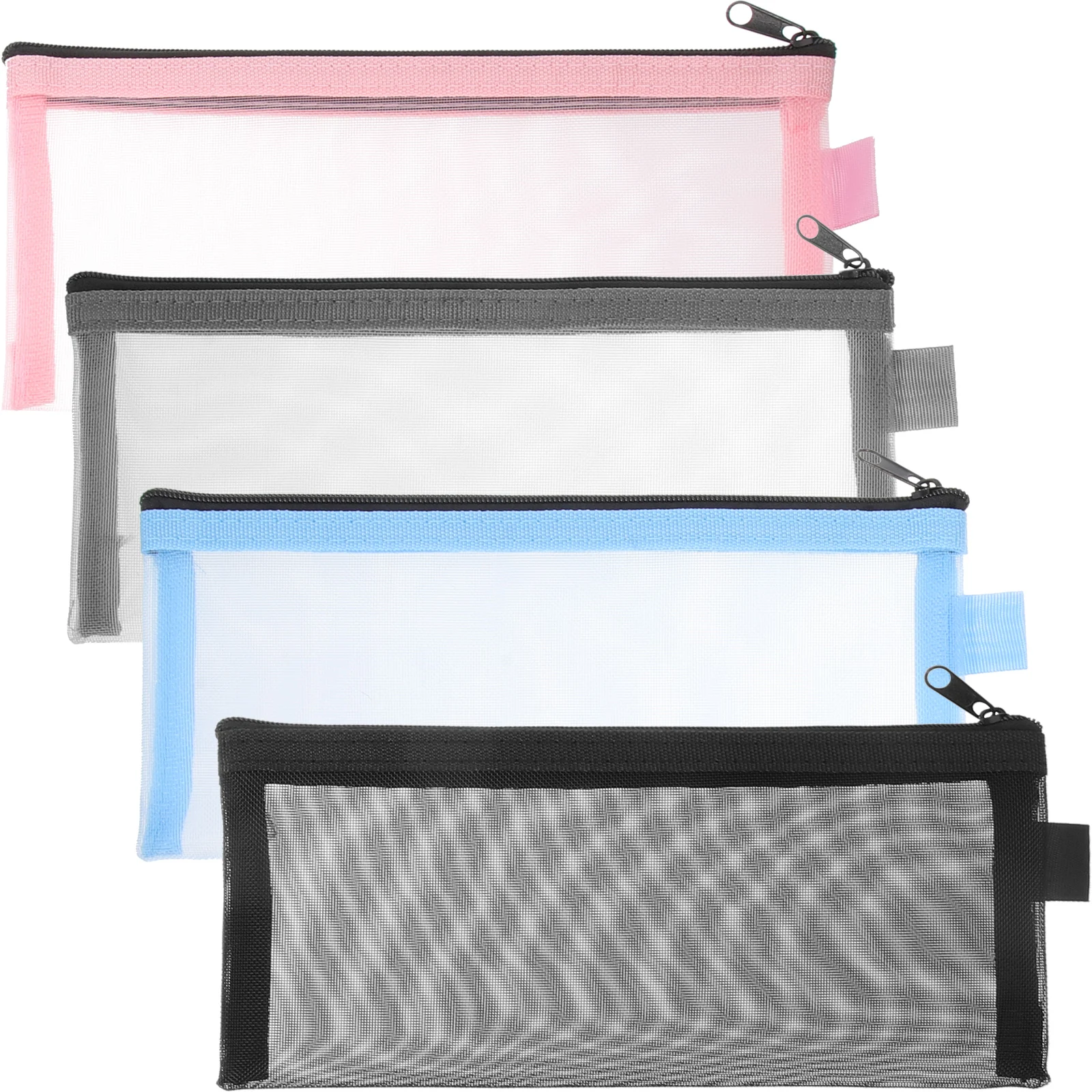 4pcs Large Capacity Pen Pouch Stationery Bag Wear Resistant Nylon Material Storage Daily Use Portable Pencil Bags Zipper ganizer
4pcs Large Capacity Pen Pouch Stationery Bag Wear Resistant Nylon Material Storage Daily Use Portable Pencil Bags Zipper ganizer