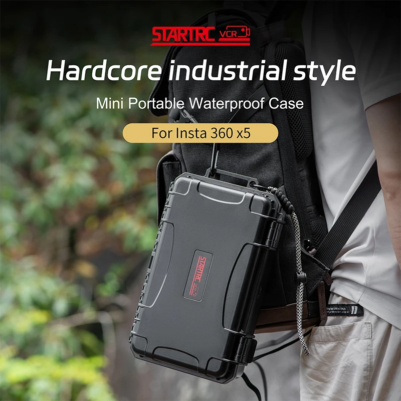 STARTRC Camera Carrying Case For Insta360 X5 X4 X3 Mini Storage Case Portable Waterproof Box Camera Protective Case Accessories
STARTRC Camera Carrying Case For Insta360 X5 X4 X3 Mini Storage Case Portable Waterproof Box Camera Protective Case Accessories
