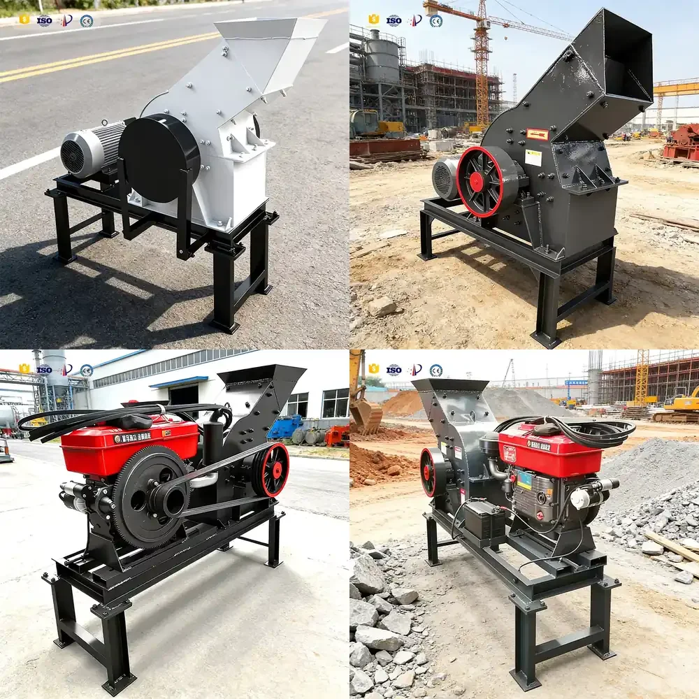 Ruidians Mini PC 800x600mm Mobile Hammer Crusher AC Motor Max.40t/h Portable Mining Machinery Stone Soil Sand Construction
Ruidians Mini PC 800x600mm Mobile Hammer Crusher AC Motor Max.40t/h Portable Mining Machinery Stone Soil Sand Construction
