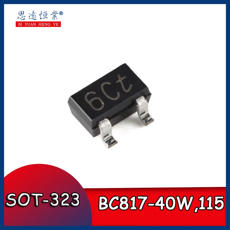 10 шт., оригинальный универсальный транзистор BC817-40W,115 SOT-323, 45 В, 500 мА, NPN
10 шт., оригинальный универсальный транзистор BC817-40W,115 SOT-323, 45 В, 500 мА, NPN