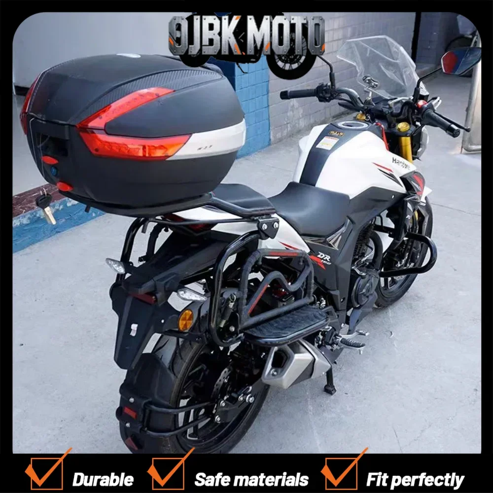 【Perfect fit】Applicable to Haojue DR160/160S rollover 150 rear flip board cargo shelf HJ150-10D pedal modification
【Perfect fit】Applicable to Haojue DR160/160S rollover 150 rear flip board cargo shelf HJ150-10D pedal modification