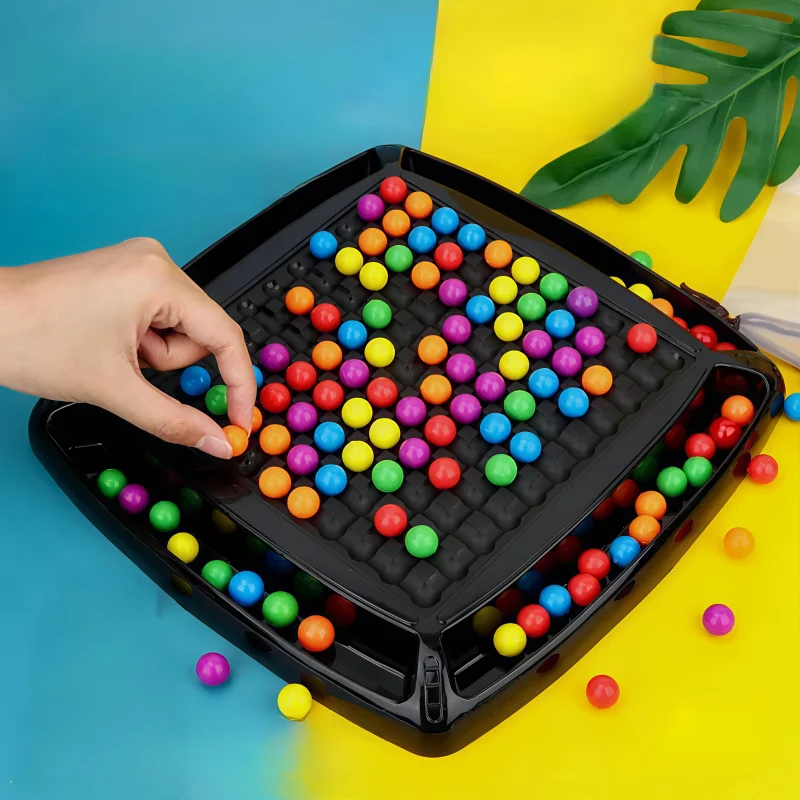 Rainbow Ball Elimination Board Game Kids Educational Toys Parent-Child Interactive Tabletop Puzzle Family Fun Brain Party Games
Rainbow Ball Elimination Board Game Kids Educational Toys Parent-Child Interactive Tabletop Puzzle Family Fun Brain Party Games