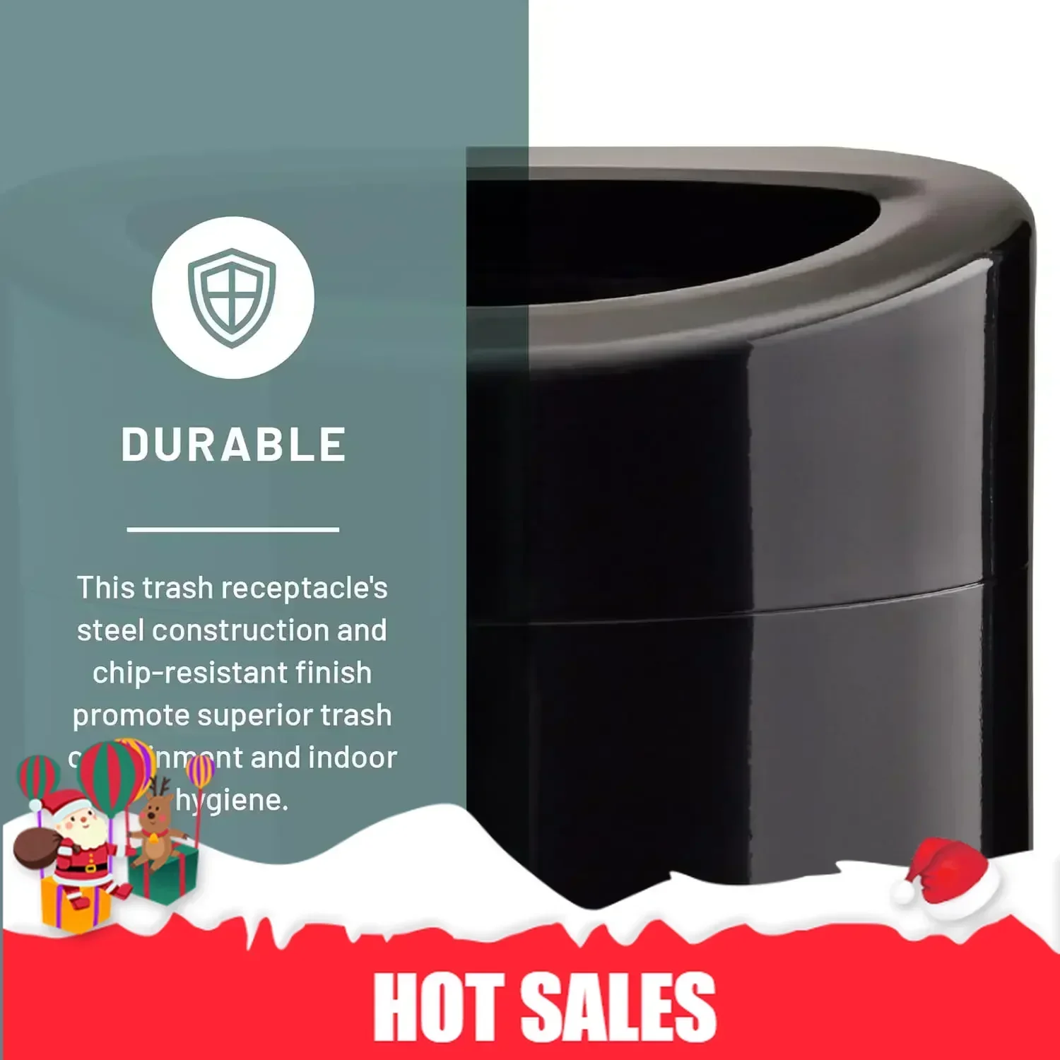 Hot salesOrganic Modern Safco Open-Top Modern Trash Can, Durable, Puncture-Resistant Stainless Steel, 14 Gallon, Black
Hot salesOrganic Modern Safco Open-Top Modern Trash Can, Durable, Puncture-Resistant Stainless Steel, 14 Gallon, Black