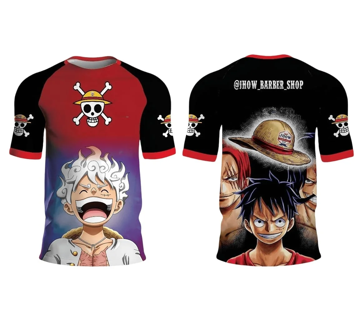 The Japanese Manga One Piece Luffy Short-sleeved Summer Children and Adults' Sweat-absorbing and Quick-dryingT-shirt From MINISO
The Japanese Manga One Piece Luffy Short-sleeved Summer Children and Adults' Sweat-absorbing and Quick-dryingT-shirt From MINISO