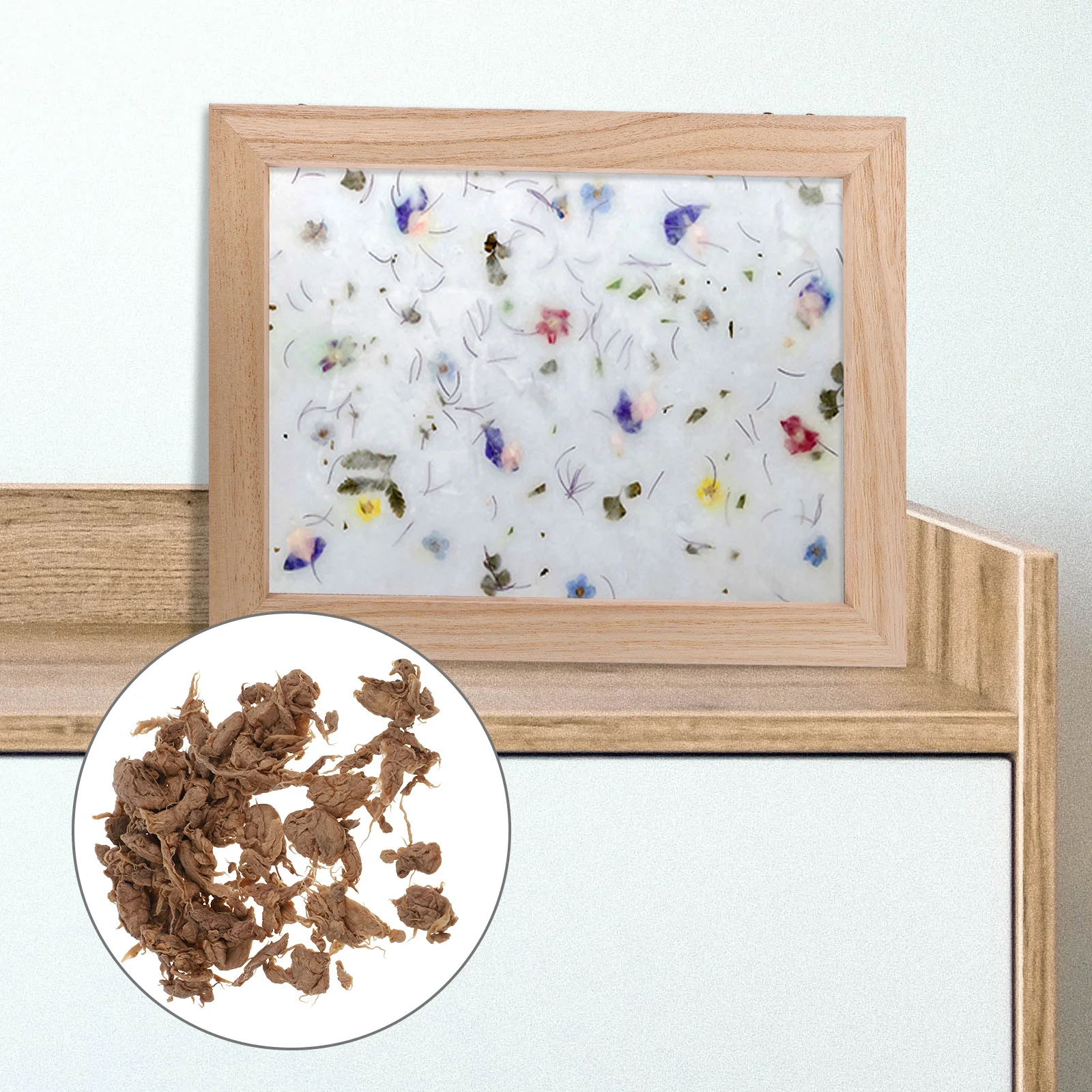 DIY Paper Pulp Making Kit Log Pulp Handicraft Supplies Unique Natural Texture Ancient for Kids
DIY Paper Pulp Making Kit Log Pulp Handicraft Supplies Unique Natural Texture Ancient for Kids