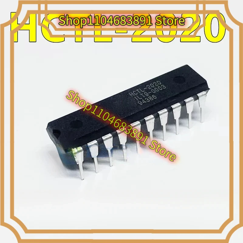 HCTL-2020 Orthogonal Decoder/Counter Interface Direct Insertion DIP-20
HCTL-2020 Orthogonal Decoder/Counter Interface Direct Insertion DIP-20