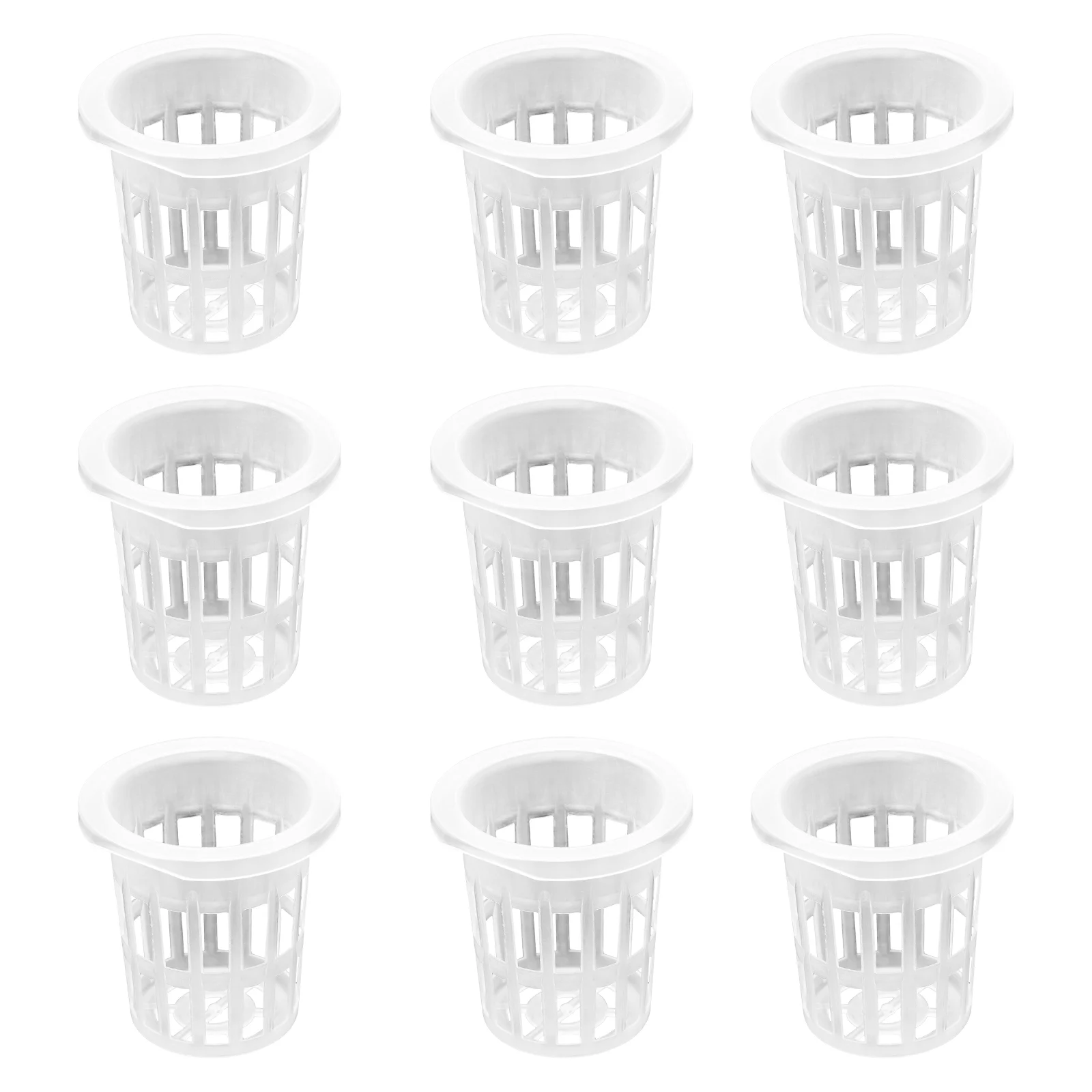50 Pcs Stave Planting Basket Flower Growth Cup Soilless Cultivation Baskets Bucket Hydroponics White Small Nursery
50 Pcs Stave Planting Basket Flower Growth Cup Soilless Cultivation Baskets Bucket Hydroponics White Small Nursery
