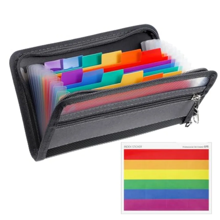 Receipt Organizer, Receipt Holder Organizer, Expanding File Folder Accordion File Folder, Bill Organizers with Pockets for Rece
Receipt Organizer, Receipt Holder Organizer, Expanding File Folder Accordion File Folder, Bill Organizers with Pockets for Rece