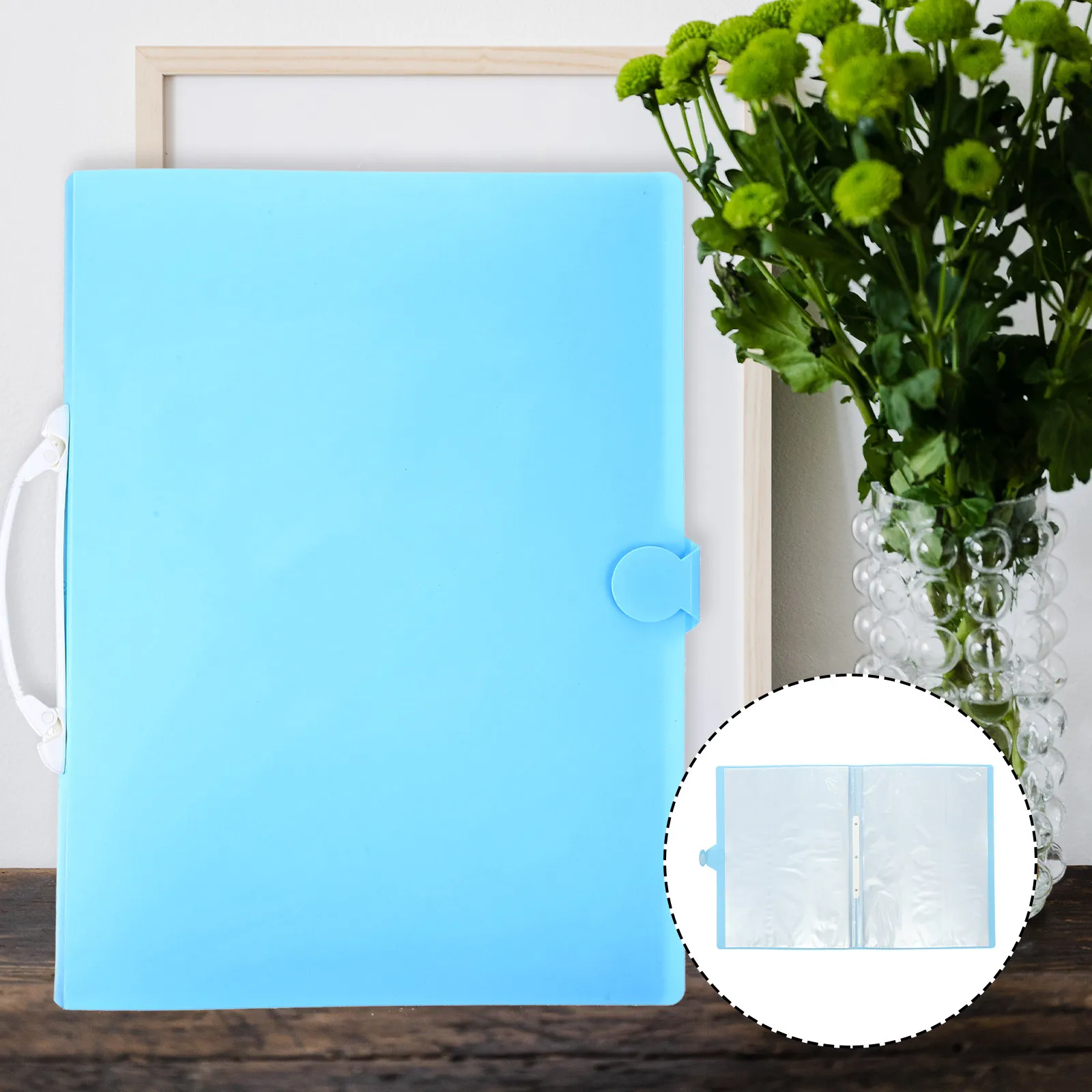 Portable Art Portfolio 18x14 Diamond Storage PP Plastic Binder Folder ganizer Lightweight Artwork Portfolio Book Poster
Portable Art Portfolio 18x14 Diamond Storage PP Plastic Binder Folder ganizer Lightweight Artwork Portfolio Book Poster