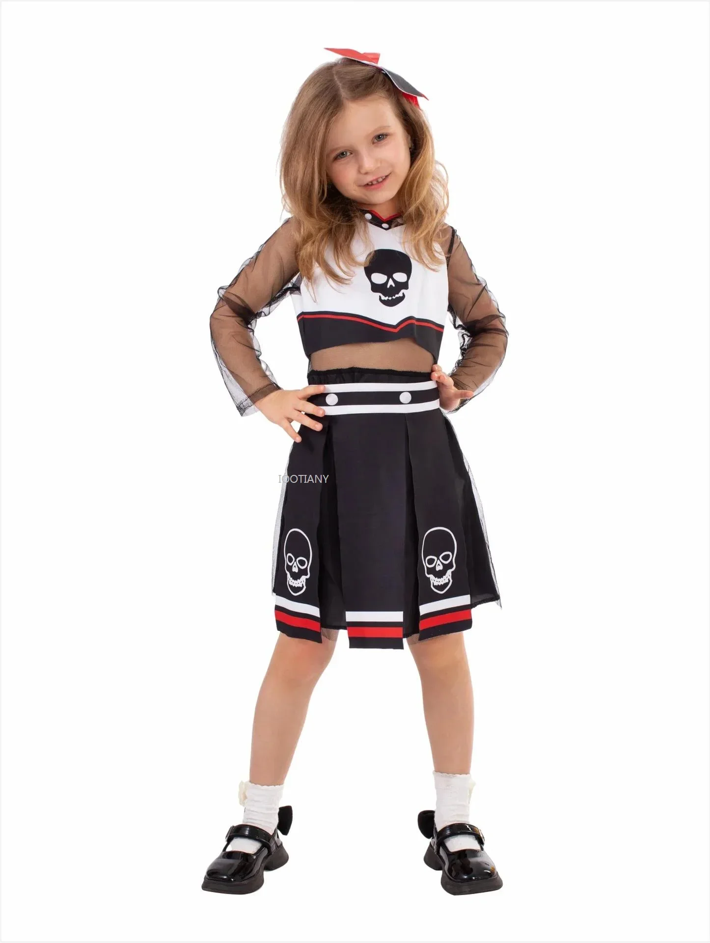 CosplayHalloween Horror Patterned Cheerleader Costumes Girls Cheerleader Stage Performance Outfit Creative Carnival Party Dress
CosplayHalloween Horror Patterned Cheerleader Costumes Girls Cheerleader Stage Performance Outfit Creative Carnival Party Dress