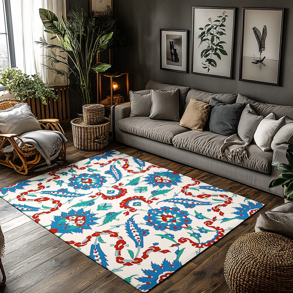 Vintage Persian Carpet Pattern Area Rug Non-Slip Floor Mat Living Room Decor Home Decor Turkish Design Bohemian Style Modern Rug
Vintage Persian Carpet Pattern Area Rug Non-Slip Floor Mat Living Room Decor Home Decor Turkish Design Bohemian Style Modern Rug
