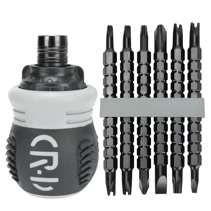 Ratchet Screwdriver Set Multifunctional Adjustable Handle Chrome Vanadium Steel S2 Inner Cross Shaped Triangle Plum Blossom
Ratchet Screwdriver Set Multifunctional Adjustable Handle Chrome Vanadium Steel S2 Inner Cross Shaped Triangle Plum Blossom