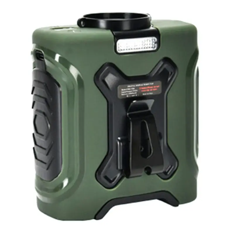 Портативный поясной вентилятор BOFO, 10000 мАч, перезаряжаемый, с креплением на шею и клипсой, с мощным потоком воздуха, идеально подходит для улицы, кемпинга, освещения и т.д.
Портативный поясной вентилятор BOFO, 10000 мАч, перезаряжаемый, с креплением на шею и клипсой, с мощным потоком воздуха, идеально подходит для улицы, кемпинга, освещения и т.д.