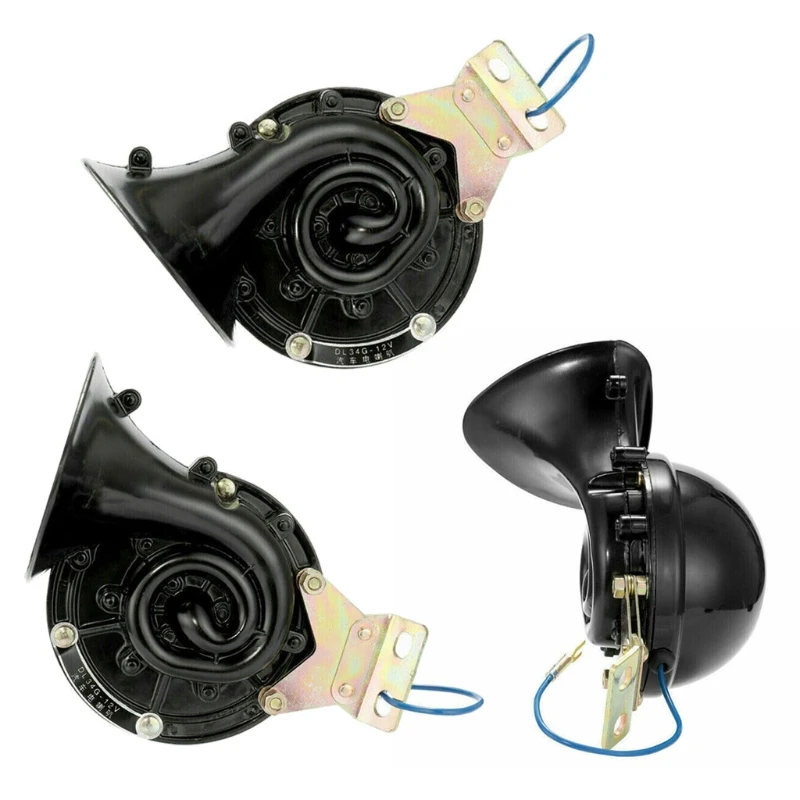 300DB Universal Auto Snail Air Horn Alarm Waterproof Warning Alarm for Car Truck Heavy-Duty Warning Alarm F19A
300DB Universal Auto Snail Air Horn Alarm Waterproof Warning Alarm for Car Truck Heavy-Duty Warning Alarm F19A