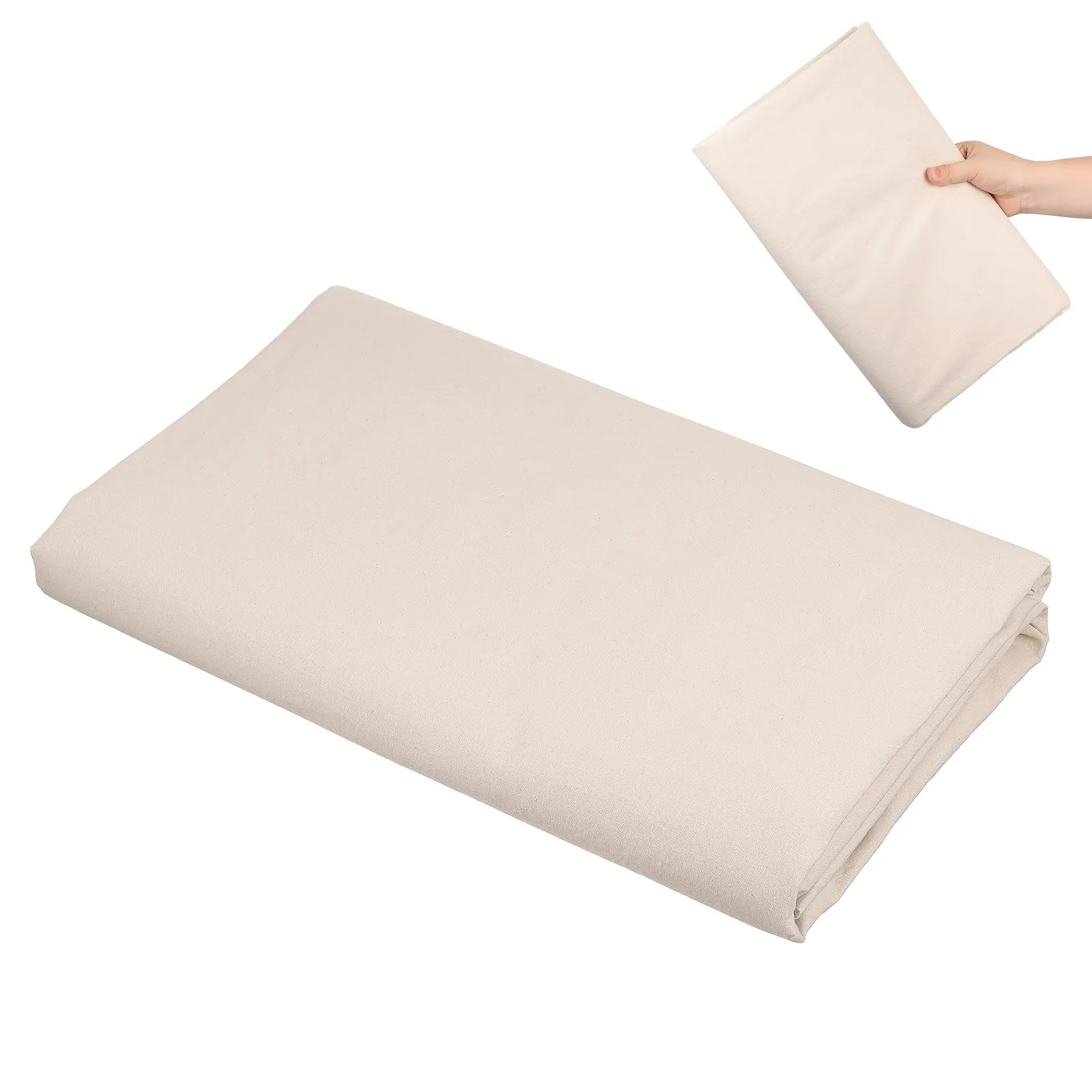 Reusable Thick Cotton Drop Cloth for Painting Floors Furniture Protection Craft Home Improvement Projects Paint Cover Cloth Tarp
Reusable Thick Cotton Drop Cloth for Painting Floors Furniture Protection Craft Home Improvement Projects Paint Cover Cloth Tarp