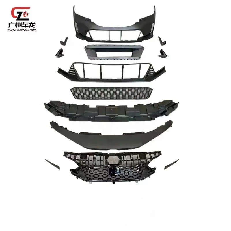 Hot Selling Type-R Style Car Bumpers Front Bumper with Grille for 11th Generation Honda Civic 2022 Body Kit
Hot Selling Type-R Style Car Bumpers Front Bumper with Grille for 11th Generation Honda Civic 2022 Body Kit