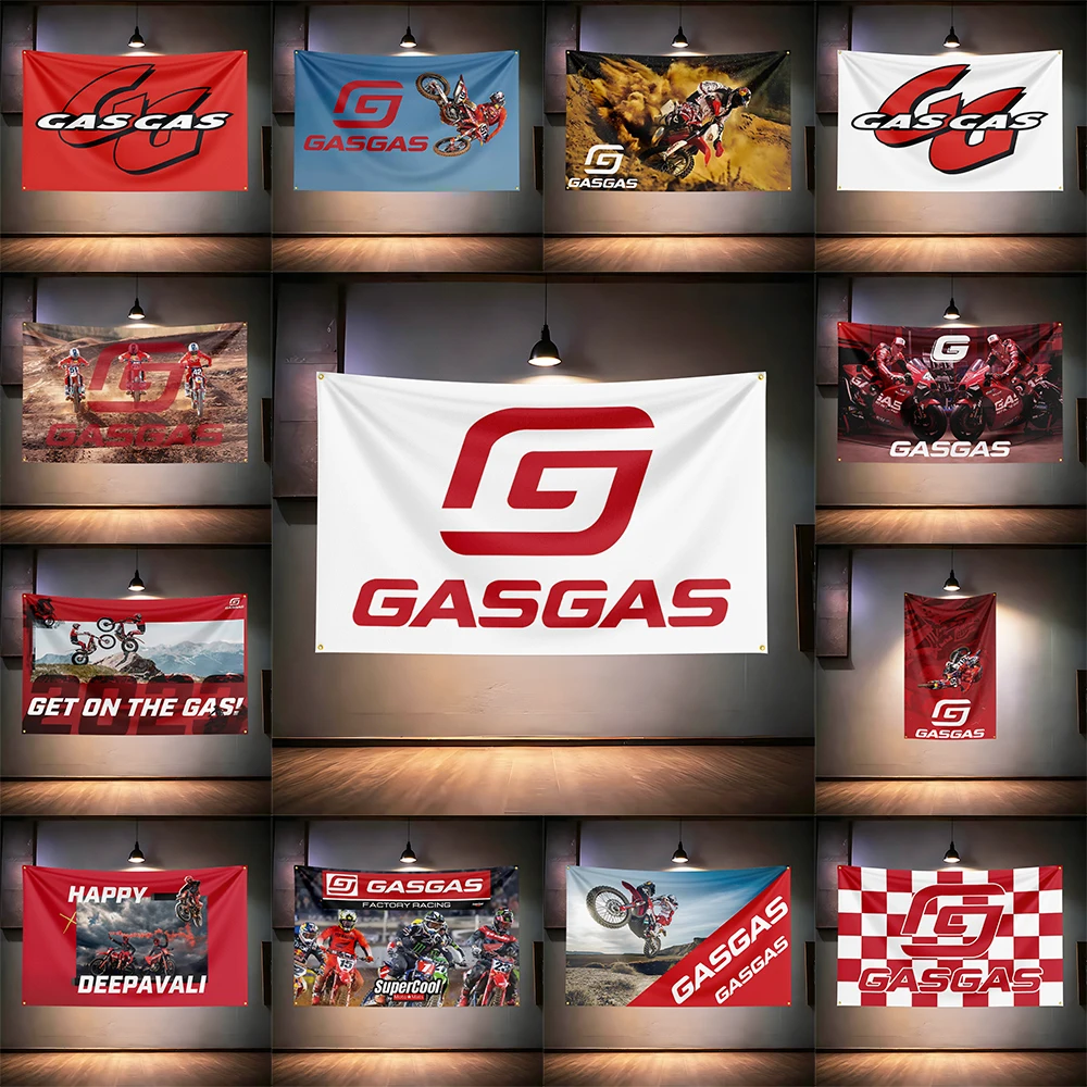 Gas-Gass Moto Fans Flag 3x5ft 90x150cm For Dirt Bike Enduro Garage Wall Decor Banner
Gas-Gass Moto Fans Flag 3x5ft 90x150cm For Dirt Bike Enduro Garage Wall Decor Banner