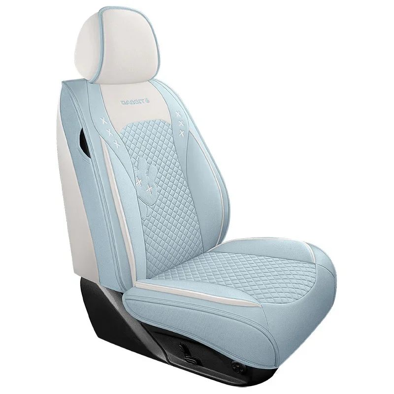 Cotton and linen fabric car seat cover universal in all seasons cartoon cute full
Cotton and linen fabric car seat cover universal in all seasons cartoon cute full
