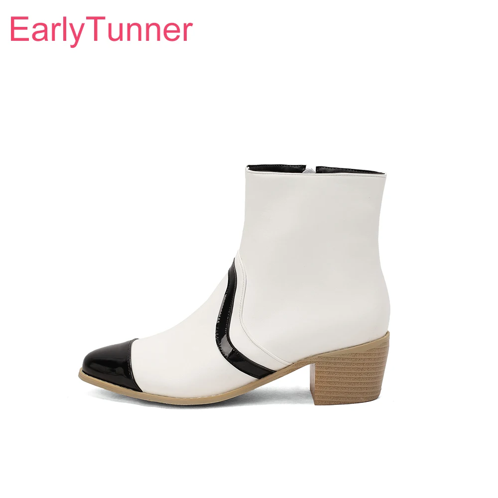 2025 Новые зимние модные белые, черные женские ботильоны с острым носком на высоком каблуке, женские модельные туфли, большие размеры 12, 43 45, 48
2025 Новые зимние модные белые, черные женские ботильоны с острым носком на высоком каблуке, женские модельные туфли, большие размеры 12, 43 45, 48