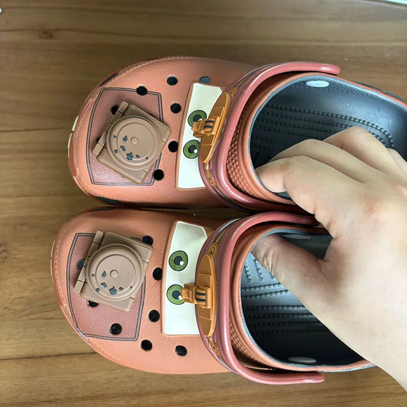 Disney Mcqueens Pixar Mater Cartoon Solid Waterproof Slippers Hole Sandals Outdoor Sand Sandals Casual Breathable Eva Shoes Gift
Disney Mcqueens Pixar Mater Cartoon Solid Waterproof Slippers Hole Sandals Outdoor Sand Sandals Casual Breathable Eva Shoes Gift