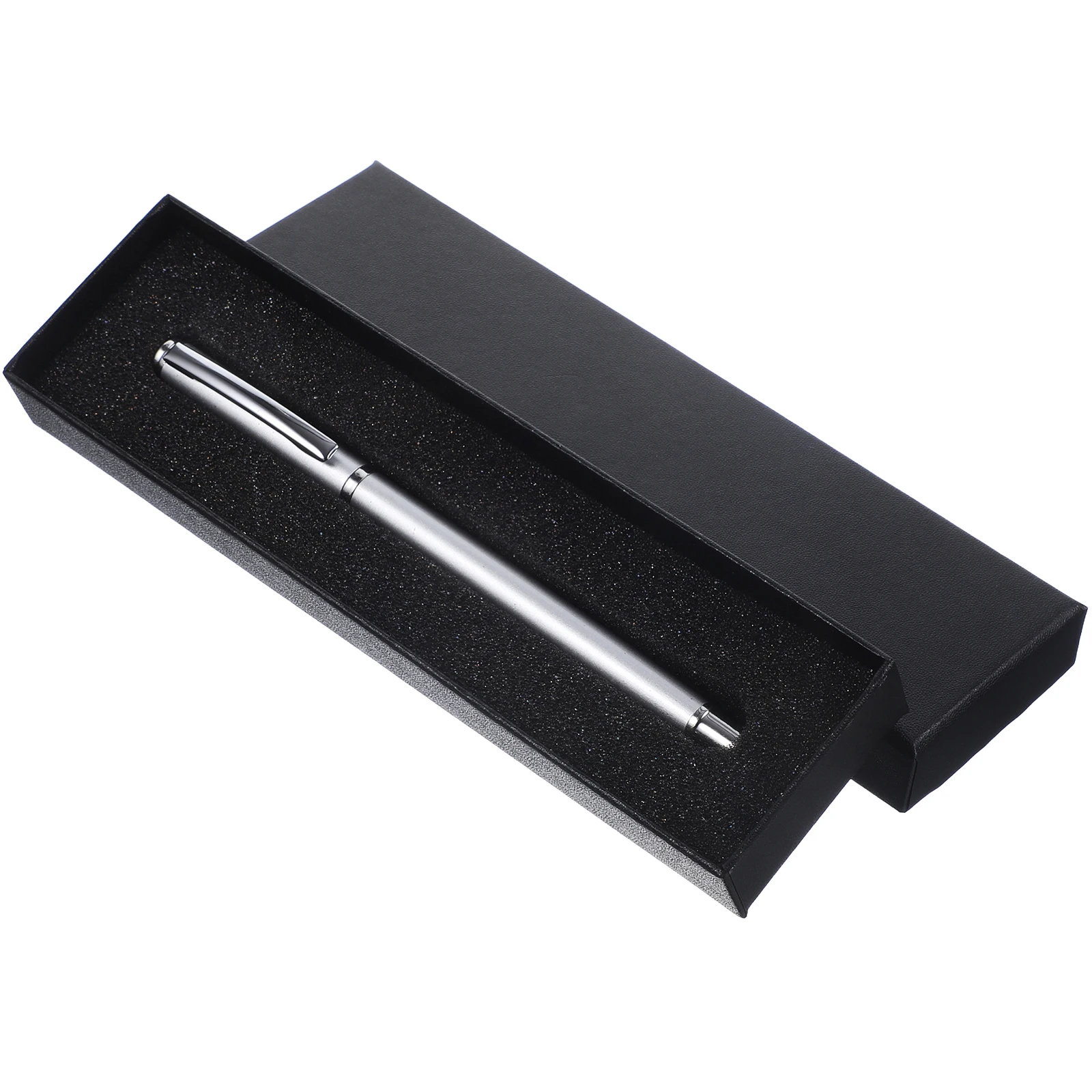Portable Calligraphy Pen Metal Writing Sign Pens Luxury Design for Men Daily Use Sign Pens Business Office Use Silver Color
Portable Calligraphy Pen Metal Writing Sign Pens Luxury Design for Men Daily Use Sign Pens Business Office Use Silver Color