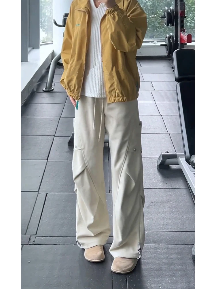 Khaki Heavyweight Starry Woolen Sweatpants Men's Loose Straight Leg Workwear Casual Trousers Autumn Winter Faion Youth
Khaki Heavyweight Starry Woolen Sweatpants Men's Loose Straight Leg Workwear Casual Trousers Autumn Winter Faion Youth