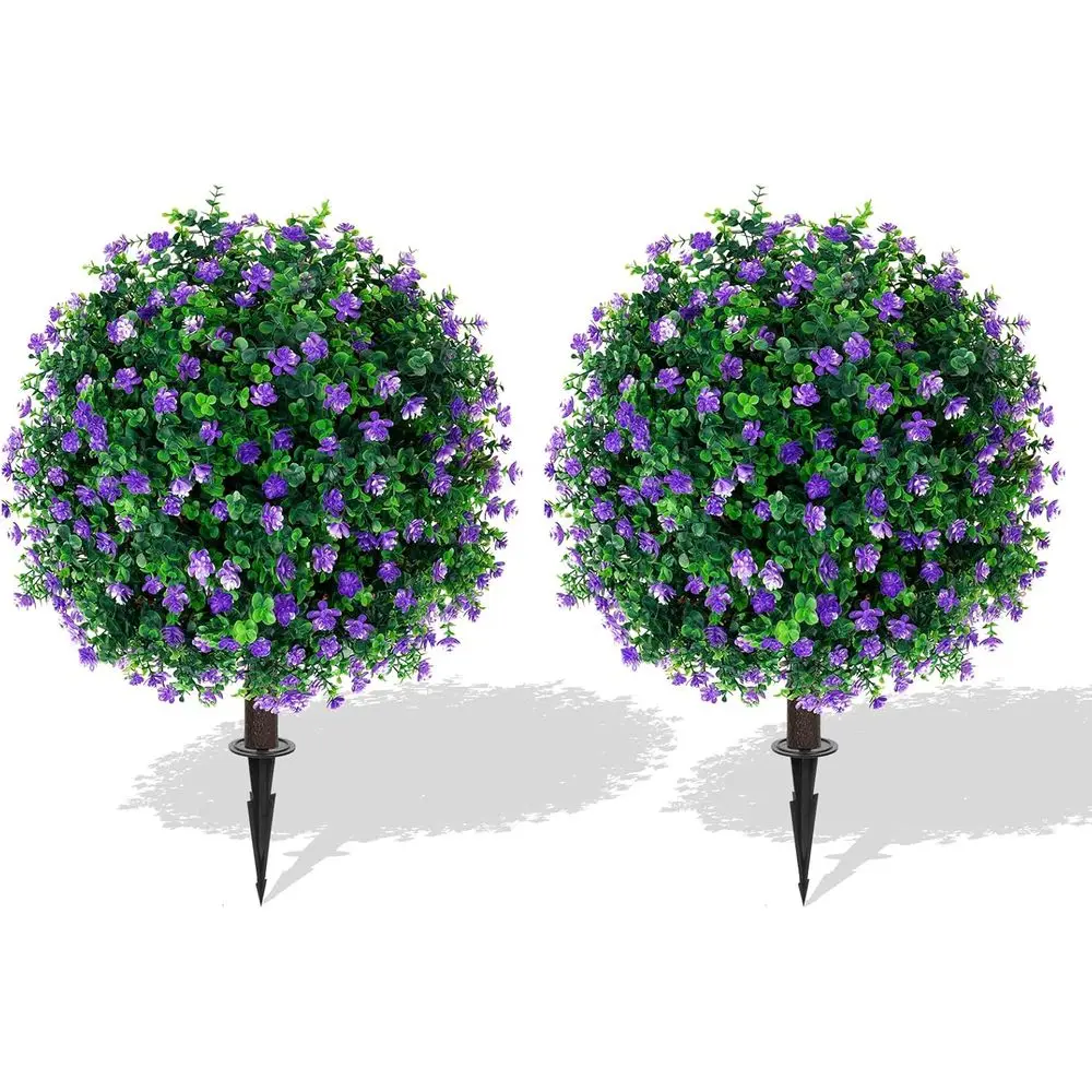UV-Resistant Outdoor Topiary Ball Trees, Set of 2, Evergreen Artificial Shrubs for Indoor or Outdoor Use
UV-Resistant Outdoor Topiary Ball Trees, Set of 2, Evergreen Artificial Shrubs for Indoor or Outdoor Use