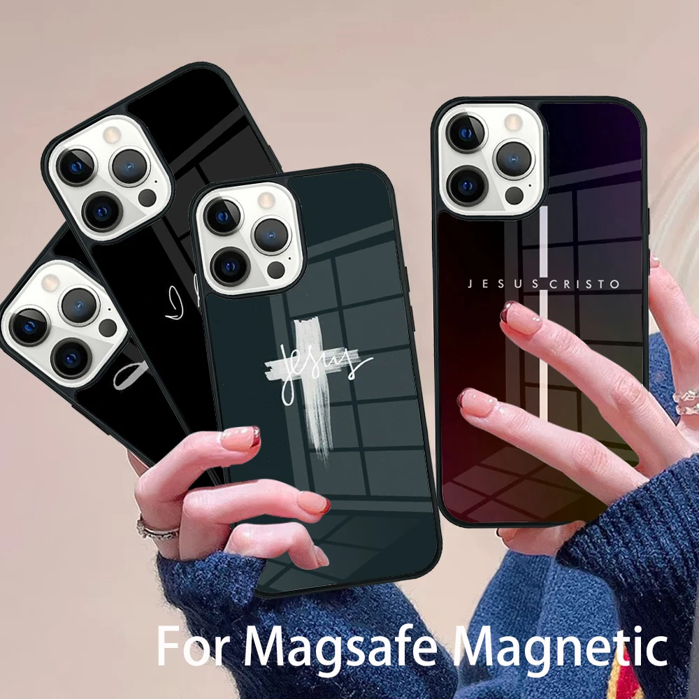 Bible Jesus Christ Christian Quotes Phone Case Magesafe Magnetic Wireless Charge Cover For IPhone 16 11 12 13 14 15 Pro Max Plus
Bible Jesus Christ Christian Quotes Phone Case Magesafe Magnetic Wireless Charge Cover For IPhone 16 11 12 13 14 15 Pro Max Plus
