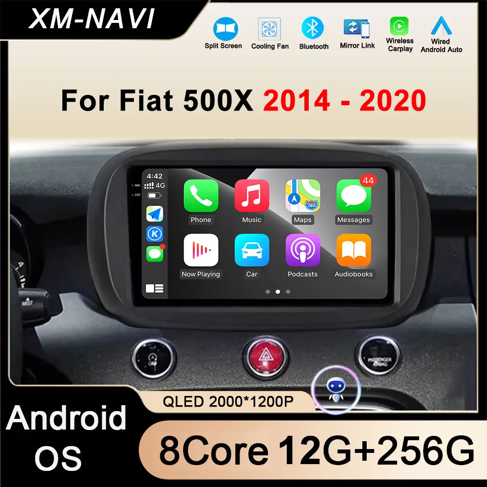 Car Navigation For Fiat 500X 2014 - 2020 Screen Android 15 AUTO Carplay dsp Stereo Car Radio 4G With Bluetooth No 2din dvd
Car Navigation For Fiat 500X 2014 - 2020 Screen Android 15 AUTO Carplay dsp Stereo Car Radio 4G With Bluetooth No 2din dvd