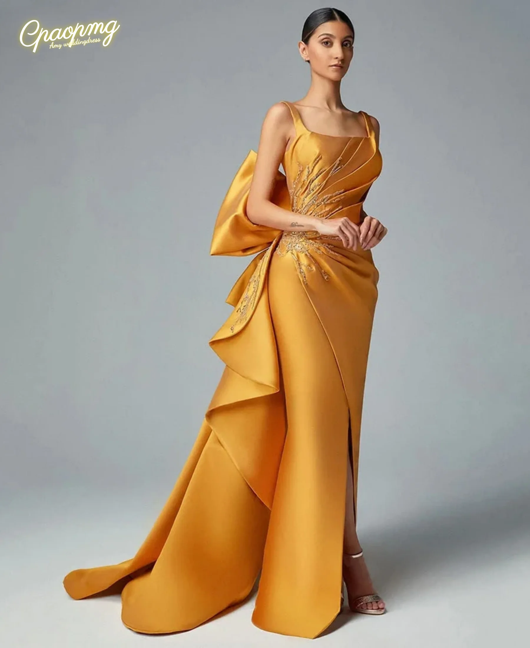 Индивидуальный пошив: Модное вечернее платье с квадратным вырезом для матери жениха/невесты, атласный халат для женщин, для торжественных мероприятий и свадебных гостей
Индивидуальный пошив: Модное вечернее платье с квадратным вырезом для матери жениха/невесты, атласный халат для женщин, для торжественных мероприятий и свадебных гостей