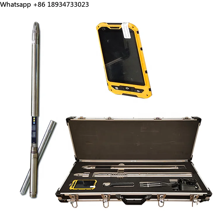 Wireless Digital Compass Inclinometer Sensor Borehole Deviation Logging Tool