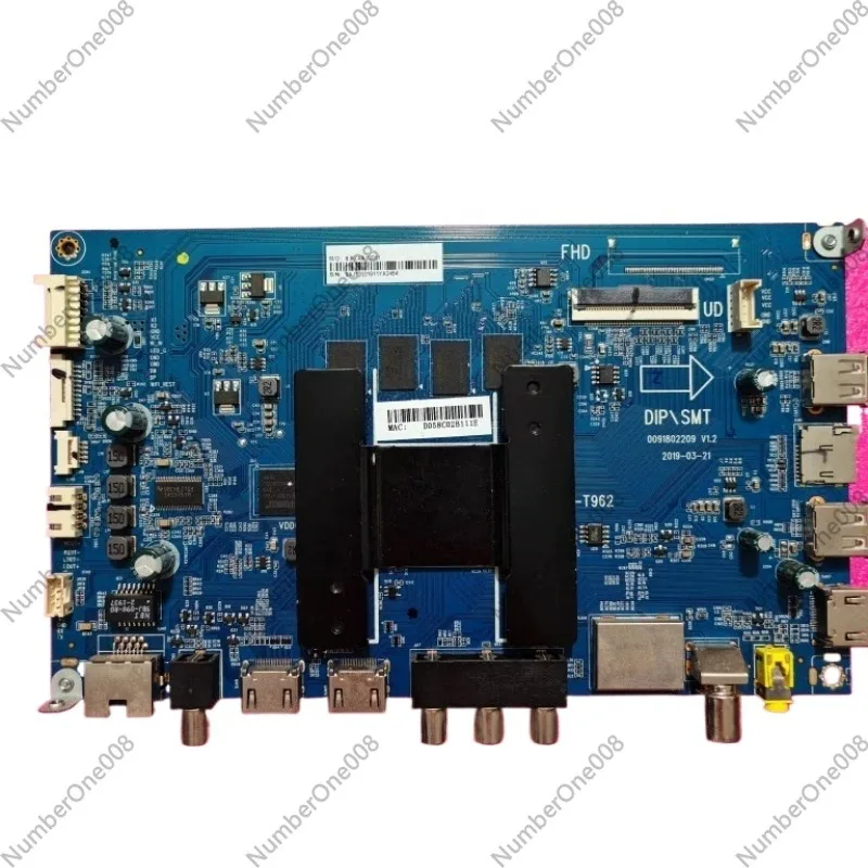 TV Main Board, For Haier LU50C51/LU55C51/LU58C51/LU65C51/LU65F31 LCD TV Control Board Replacement Part 0091802209
TV Main Board, For Haier LU50C51/LU55C51/LU58C51/LU65C51/LU65F31 LCD TV Control Board Replacement Part 0091802209