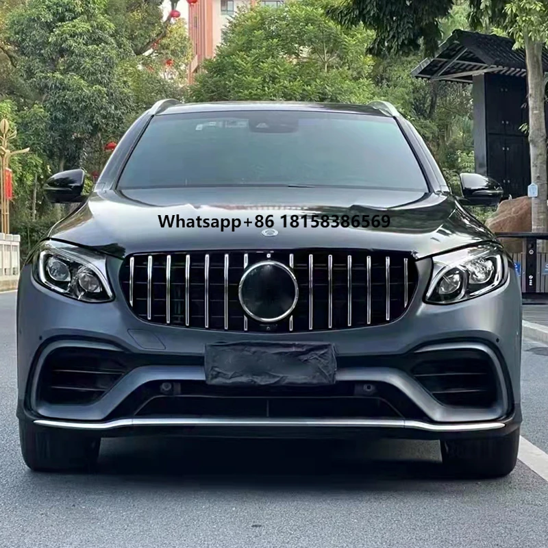 Car Parts Facelift Bodykit for Mercedes Benz GLC Class X253 2015-2019 Upgrade to GLC63 AMG.
Car Parts Facelift Bodykit for Mercedes Benz GLC Class X253 2015-2019 Upgrade to GLC63 AMG.