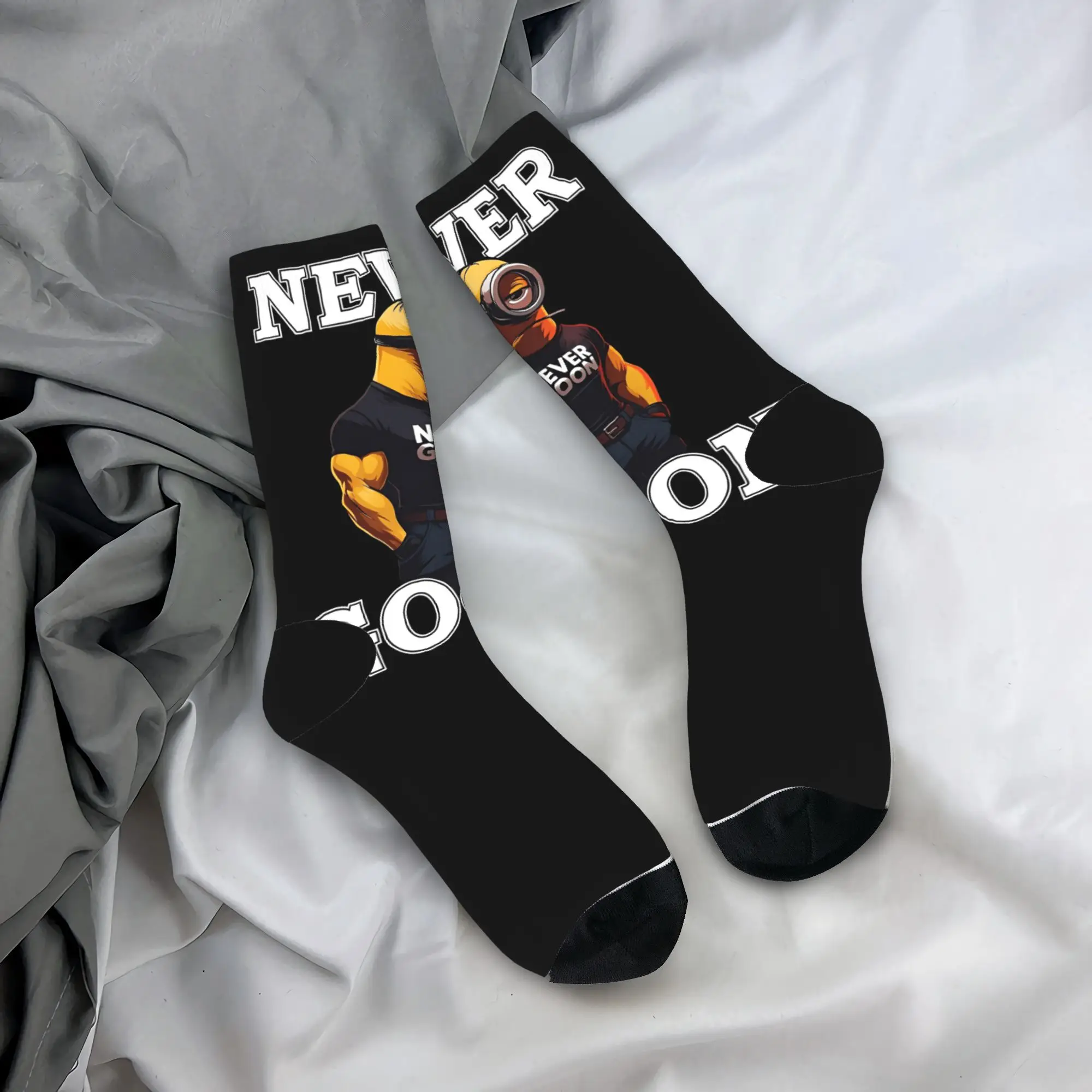 Мужские носки Never Goon, осенние современные средние мягкие носки, нескользящие носки с графическим рисунком для скалолазания 
Мужские носки Never Goon, осенние современные средние мягкие носки, нескользящие носки с графическим рисунком для скалолазания