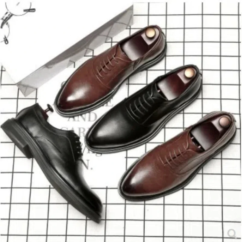 Pointed Toe Lace Up Design Low Heel Comfortable Non Slip Breathable Business Office Wedding All Match Fashion Casual Footwear
Pointed Toe Lace Up Design Low Heel Comfortable Non Slip Breathable Business Office Wedding All Match Fashion Casual Footwear