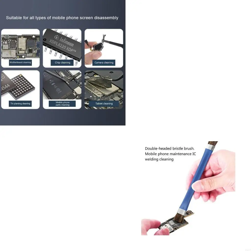 H58C Anti-Static ESD Safe Cleaning Brush for Mobile Phone Circuit Board Accessory
H58C Anti-Static ESD Safe Cleaning Brush for Mobile Phone Circuit Board Accessory