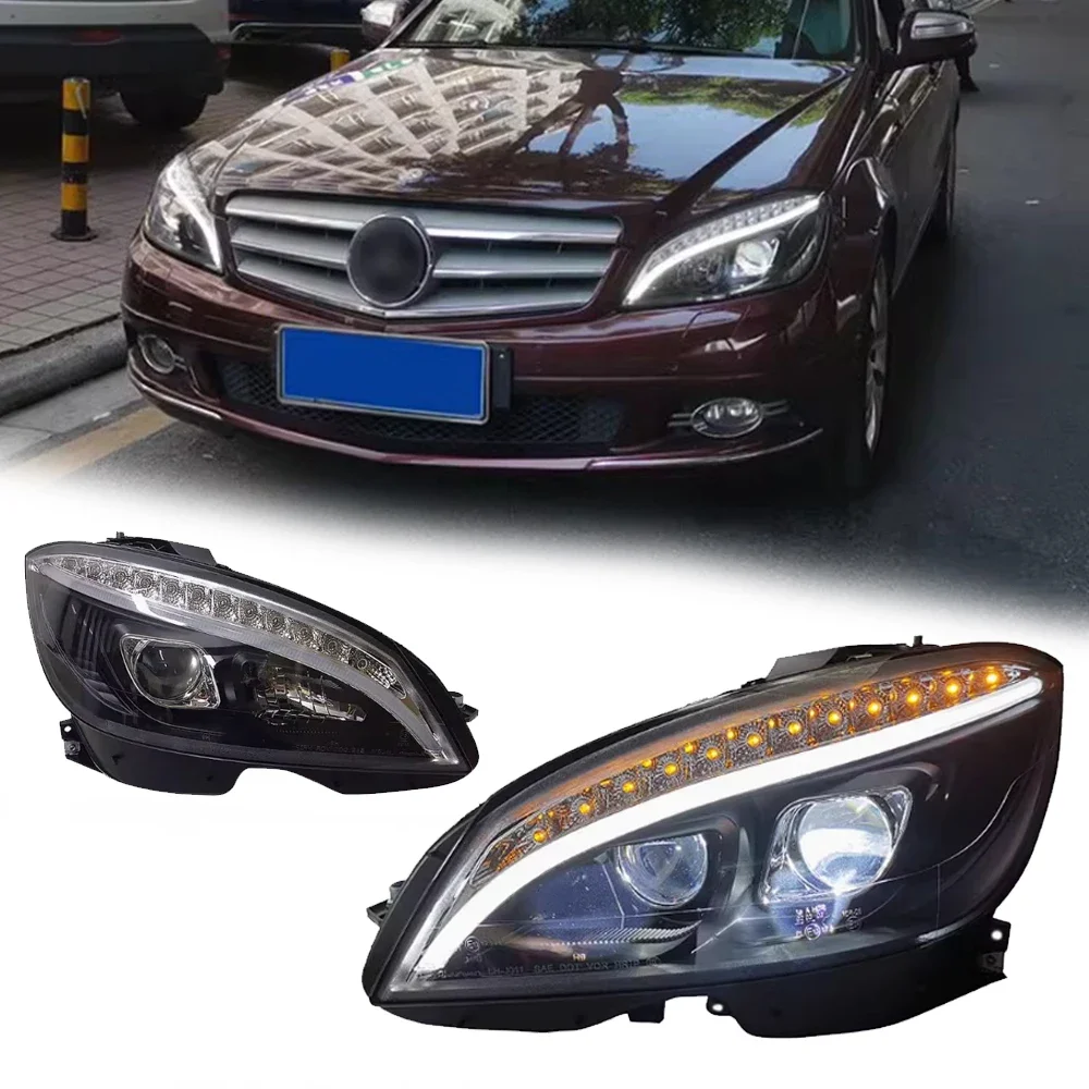 Светодиодные фары для Mercedes W204 07-11 EMARK, новый стиль, светодиодные DRL, автомобильные фары в сборе, аксессуары для сигнала, модифицированная лампа
Светодиодные фары для Mercedes W204 07-11 EMARK, новый стиль, светодиодные DRL, автомобильные фары в сборе, аксессуары для сигнала, модифицированная лампа