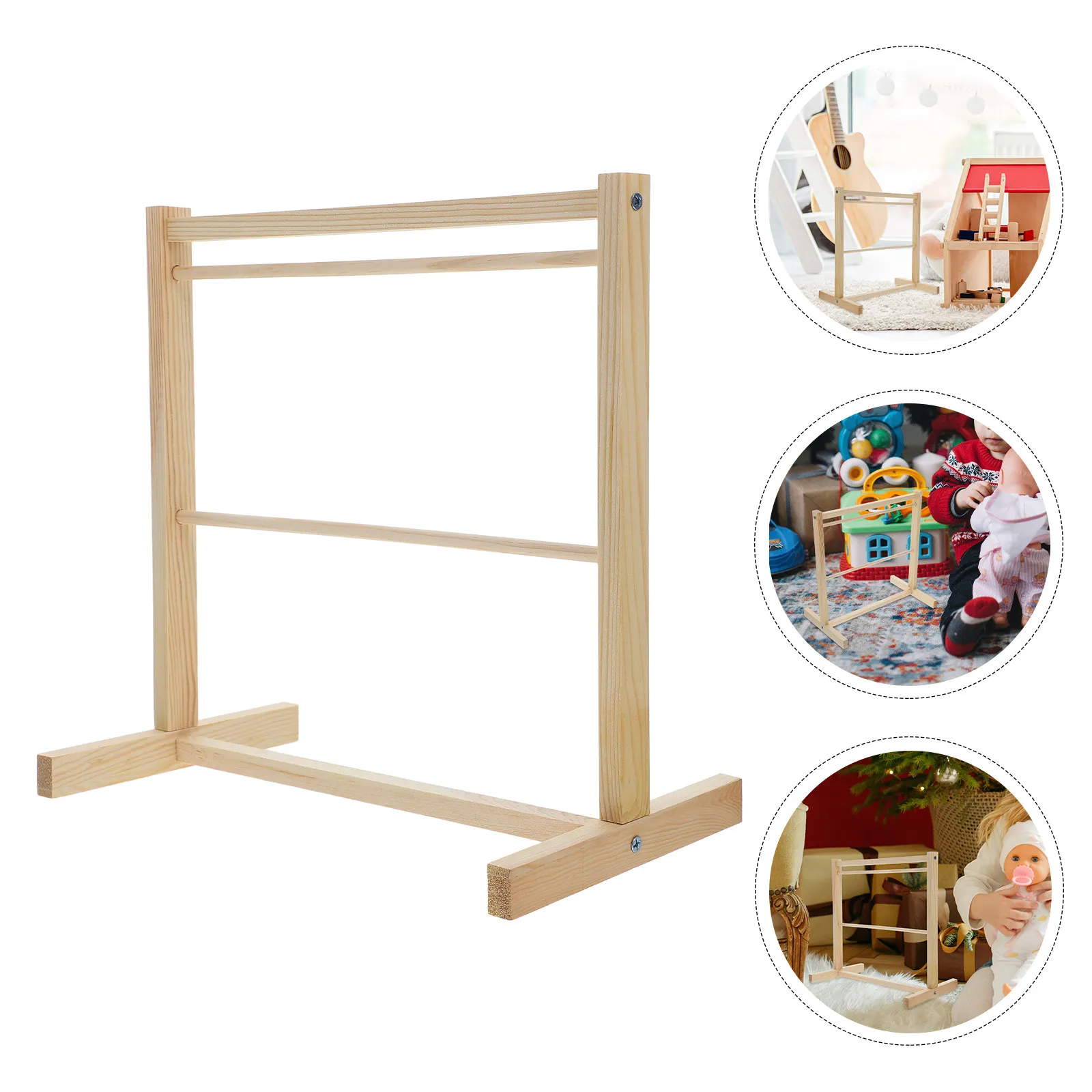 Wooden Garment Rack Dollhouse Mini Cloth Rack Mini Coat Hanger 30Cm Miniature Furniture Accessories Dollhouse Wardrobe Organizer
Wooden Garment Rack Dollhouse Mini Cloth Rack Mini Coat Hanger 30Cm Miniature Furniture Accessories Dollhouse Wardrobe Organizer