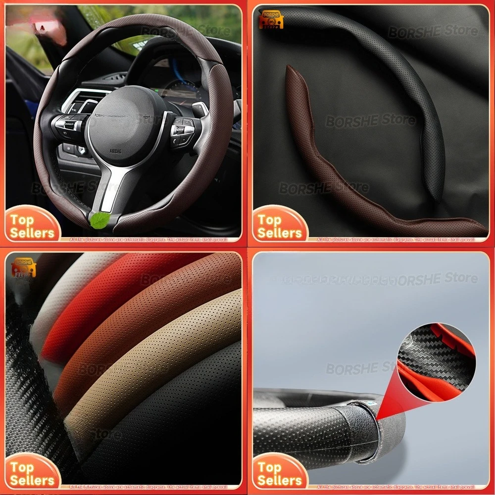 Универсальный круглый чехол на руль D-образной формы 2026, подходящий для различных моделей автомобилей, мягкая кожа наппа, всесезонное авторулевое управление
Универсальный круглый чехол на руль D-образной формы 2026, подходящий для различных моделей автомобилей, мягкая кожа наппа, всесезонное авторулевое управление