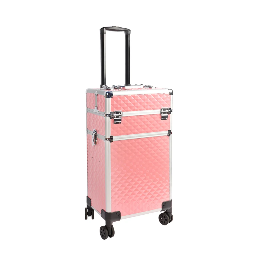 3 in 1 Nails Barber Salon Professional Rolling Makeup Trolley Case Artists Cosmetic Storage Case
3 in 1 Nails Barber Salon Professional Rolling Makeup Trolley Case Artists Cosmetic Storage Case