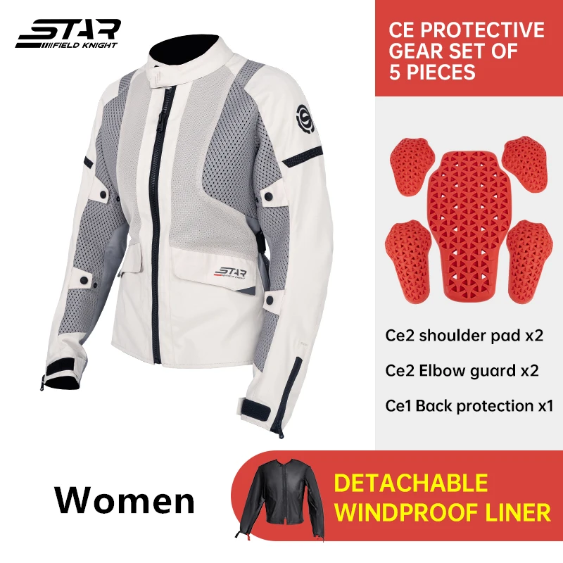 Star Field Knight 2025 New Men Women Motorcycle Jacket Pants Riding Rally Suit Set With CE Protective Equipment Accessories
Star Field Knight 2025 New Men Women Motorcycle Jacket Pants Riding Rally Suit Set With CE Protective Equipment Accessories
