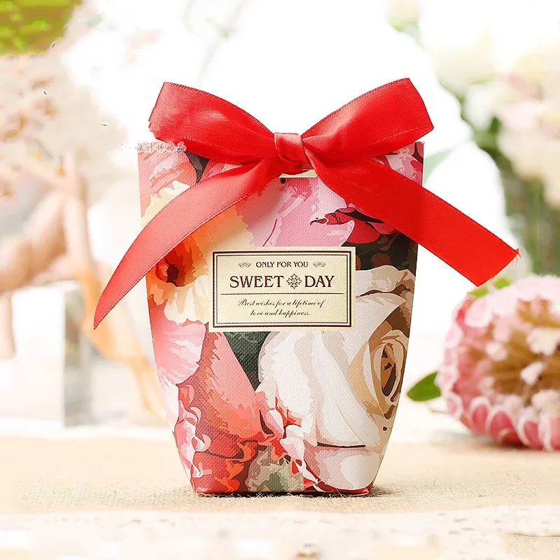 50pcs New Red large Rose flowers Wedding Favors Candy Boxes Sweet Day paper Gift Box Party Chocolate Box
50pcs New Red large Rose flowers Wedding Favors Candy Boxes Sweet Day paper Gift Box Party Chocolate Box