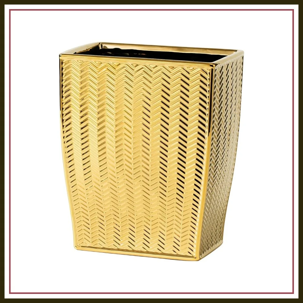 Stylish 1.32 Gallon Small Trash Can for Bathroom, Kitchen, Office, Bedroom - Room Decor
Stylish 1.32 Gallon Small Trash Can for Bathroom, Kitchen, Office, Bedroom - Room Decor