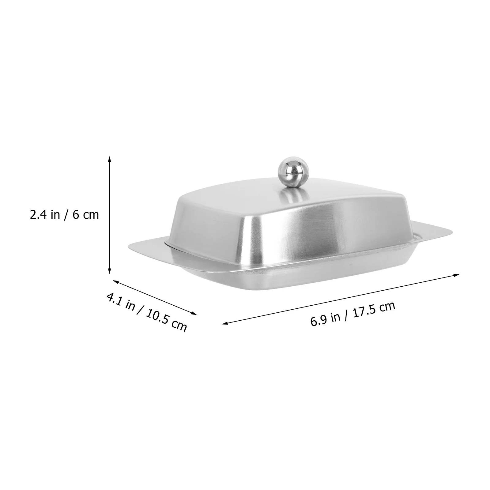 1pc Stainless Steel Butter Box with Lid Household Tableware Butter Container for Kitchen Bread Plate Food Storage Dish
1pc Stainless Steel Butter Box with Lid Household Tableware Butter Container for Kitchen Bread Plate Food Storage Dish