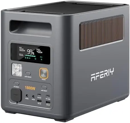Expandable Portable Power Station, 1024Wh LiFePO4 Solar Generator (Up to 5120Wh), 1800W (Peak 3600W) AC Output, Fast
Expandable Portable Power Station, 1024Wh LiFePO4 Solar Generator (Up to 5120Wh), 1800W (Peak 3600W) AC Output, Fast
