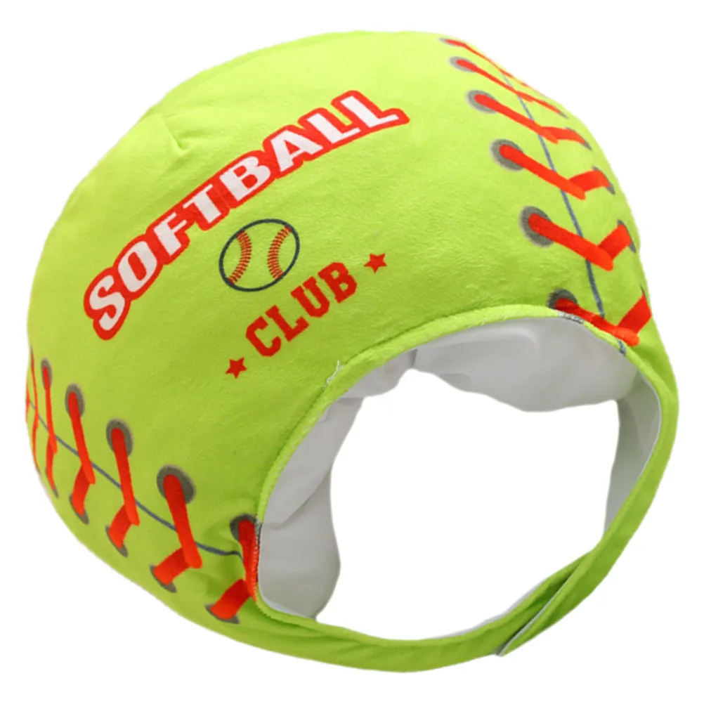 Softball Themed Cosplay Hat Soft Comfortable Sports Headgear for Party Halloween Photo Prop Festival Cap Decorative Costume Hat
Softball Themed Cosplay Hat Soft Comfortable Sports Headgear for Party Halloween Photo Prop Festival Cap Decorative Costume Hat