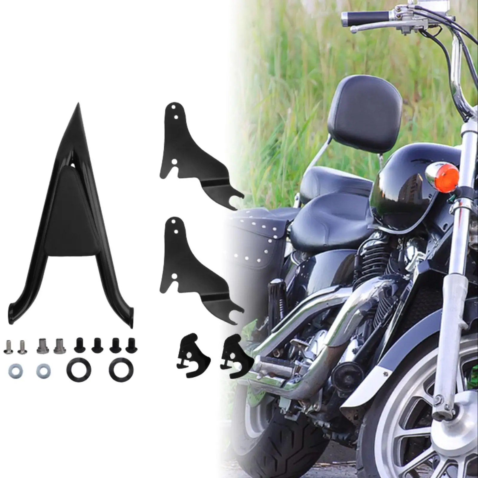 Motorcycle Backrest Sissy Bar Detachable Motorcycle Detachable Sissy Bar Detach Sissy Bar Backrest Convenient Installation
Motorcycle Backrest Sissy Bar Detachable Motorcycle Detachable Sissy Bar Detach Sissy Bar Backrest Convenient Installation
